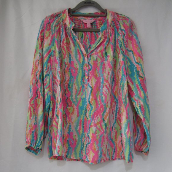 Lilly Pulitzer XS Dripping in Jewels Elsa Tunic Shirt - Picture 1 of 8